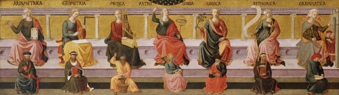 The Seven Liberal Arts a Francesco di Stefano Pesellino