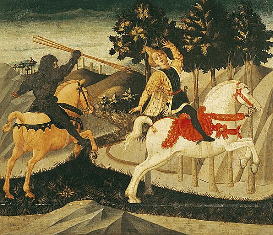 The Death of Absalom a Francesco di Stefano Pesellino