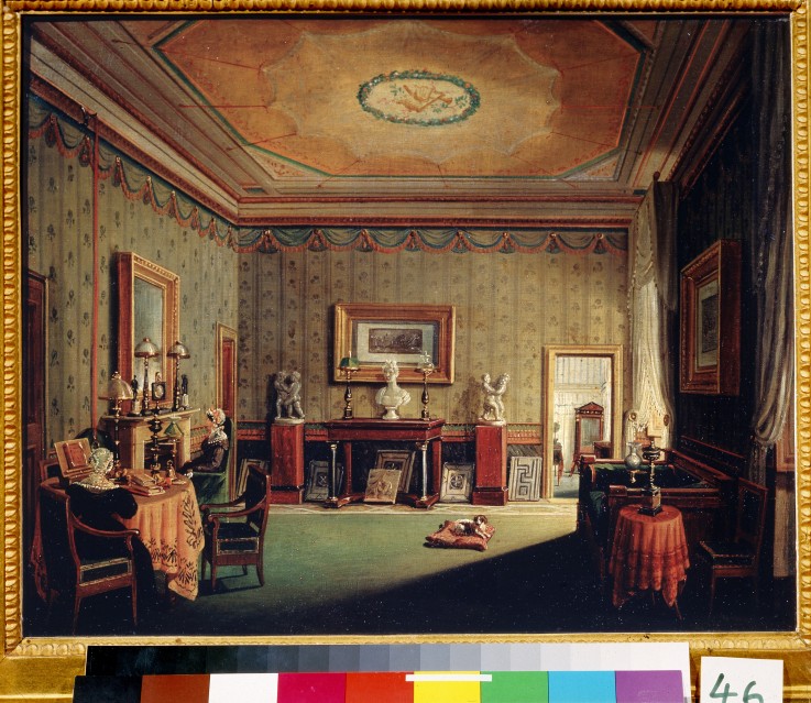 Reception Room in the Barbieri House a Francesco Diofebi