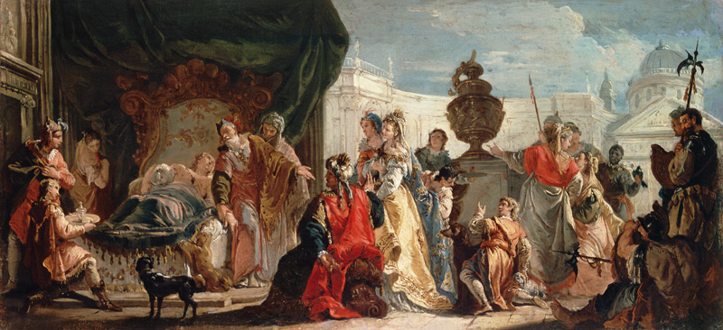 Antiochus and Stratonice a Francesco Fontebasso