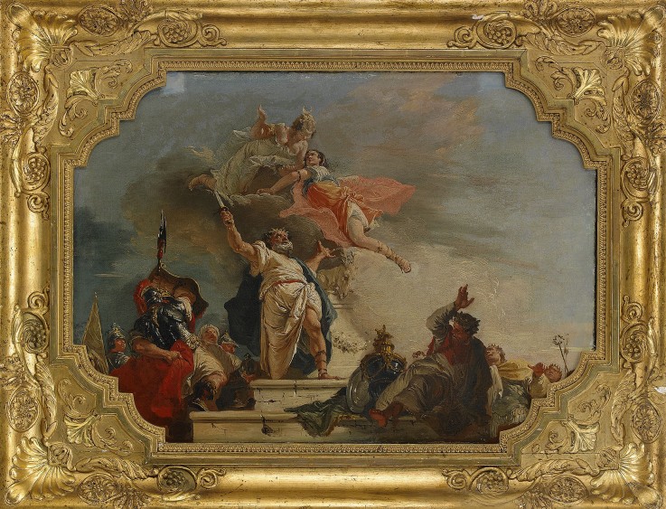 The Sacrifice of Iphigenia a Francesco Fontebasso