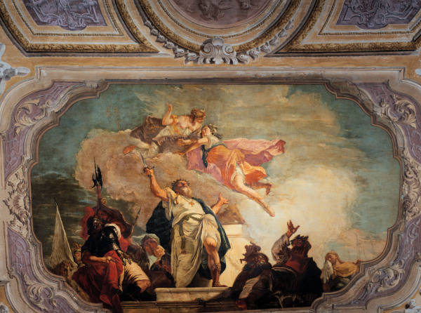 F.Fontebasso / Sacrif.of Iphigenia a Francesco Fontebasso