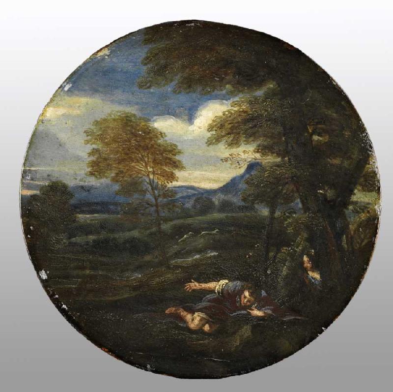 Narziss. Mitte 17. Jahrhundert a Francesco Giovane