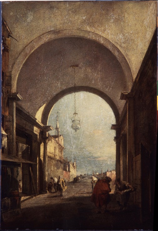 City view a Francesco Guardi