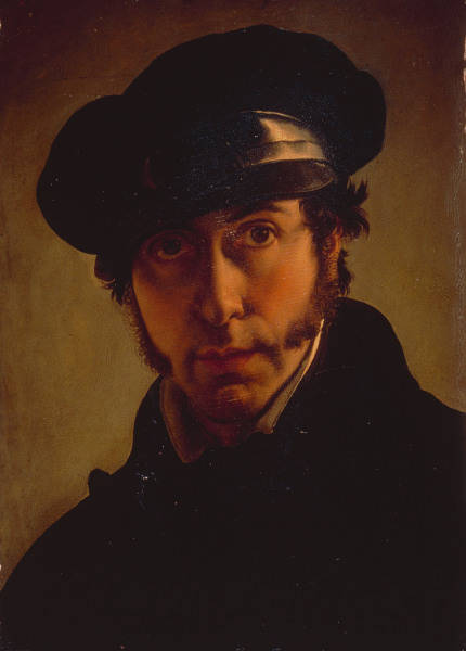 Francesco Hayez / Self-Portr./ c.1822 a Francesco Hayez