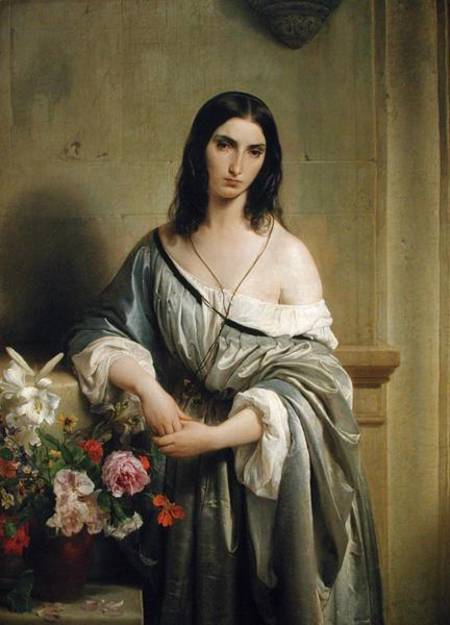 Melancholic Thoughts a Francesco Hayez