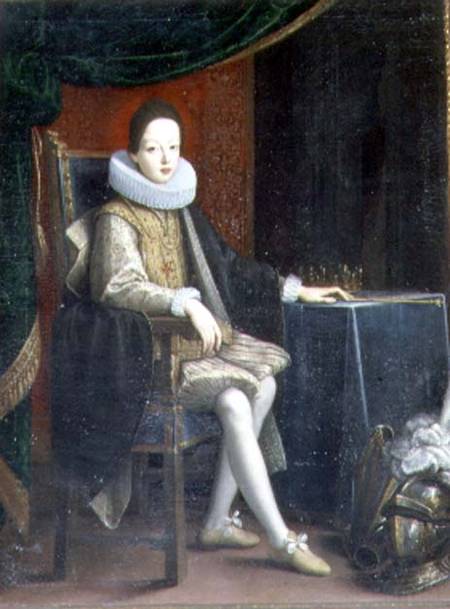 Portrait of Holy Roman Emperor Ferdinand II (1578-1637) a Francesco Ligozzi