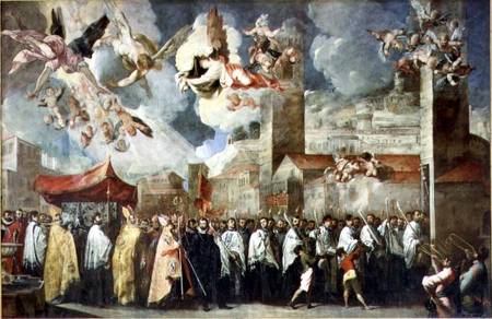 Procession of the Relics of the Holy Brescian Bishops a Francesco Maffei