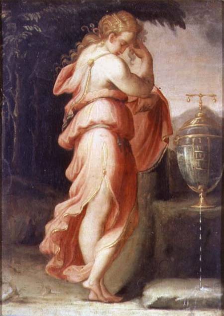 Artemisia grieving over Mausolus a Francesco Salviati