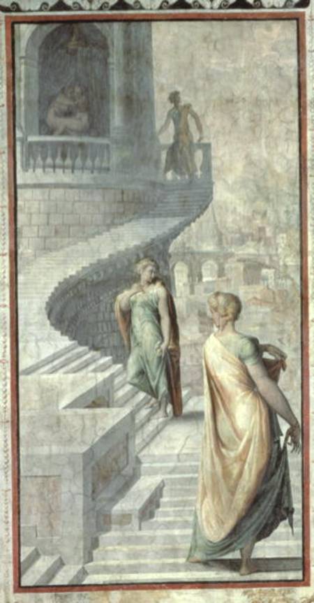 Bathsheba Visiting David a Francesco Salviati