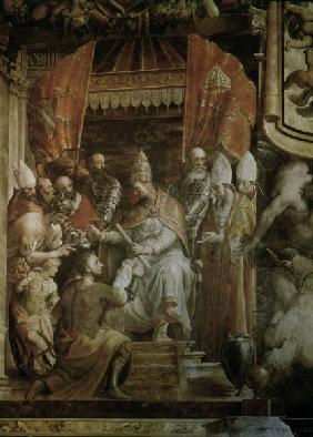 Ranuccio Farnese before Eugene IV