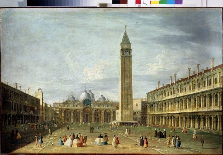 The St Mark's Square in Venice a Francesco Tironi