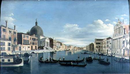 The Grand Canal, Venice with San Simeon Piccolo a Francesco Tironi