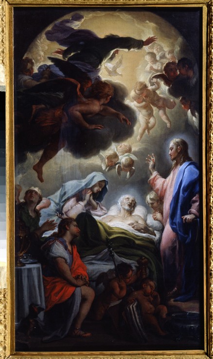 Joseph's death a Francesco Trevisani