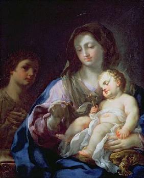 Madonna and Child with St. John the Baptist