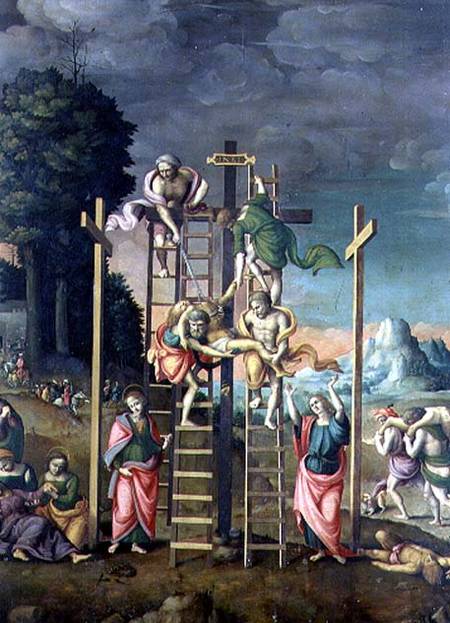 The Deposition of Christ a Francesco Ubertini Verdi Bachiacca