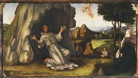 St. Franz of Assisi gets the stigmata