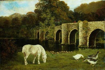 A Bridge over the River Stour a Francis Cecil Boult