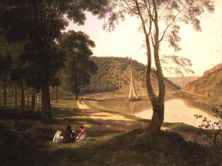 View of the Avon Gorge a Francis Danby