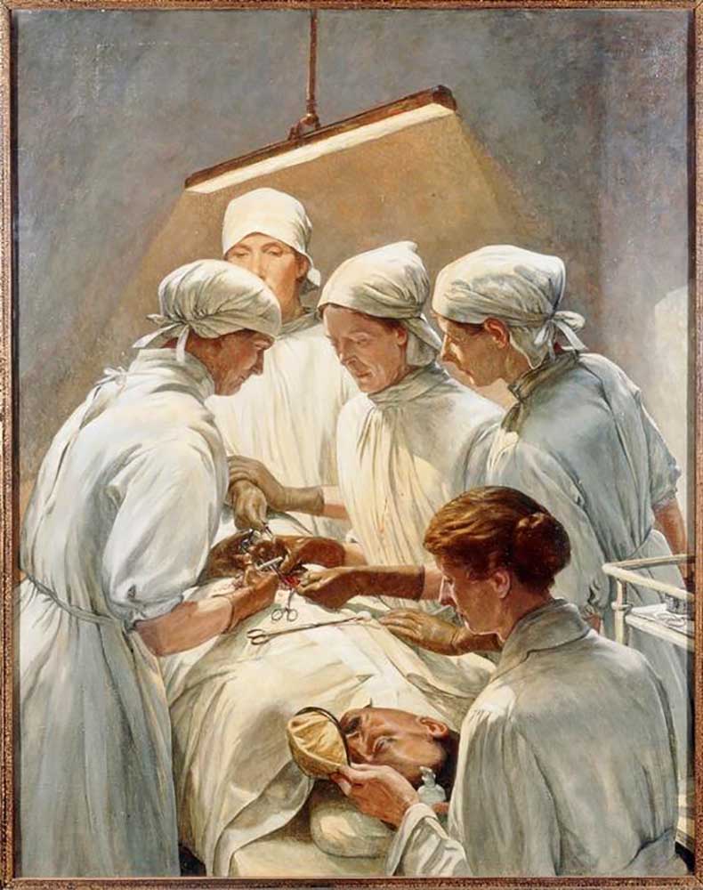 An appendectomy in the military hospital a Francis Dodd
