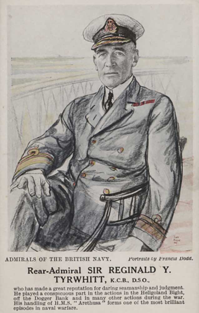 Rear-Admiral Sir Reginald Y Tyrwhitt a Francis Dodd