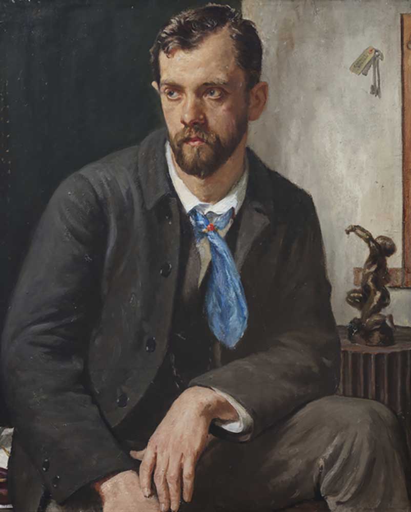 Portrait of Charles Holden a Francis Dodd