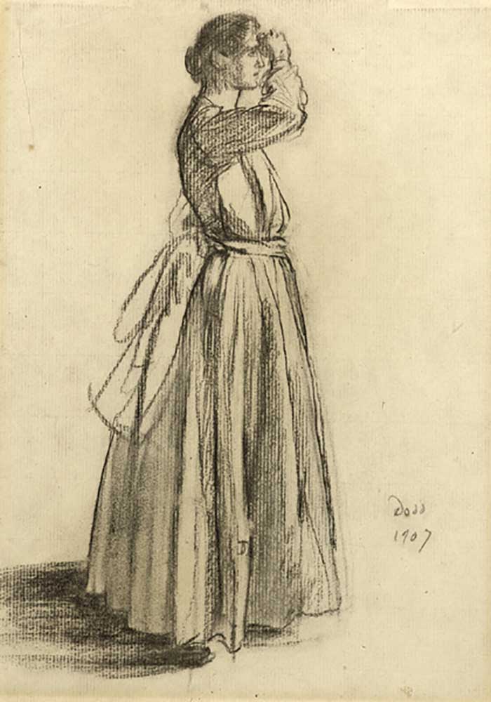 Study of a Woman, 1907 a Francis Dodd