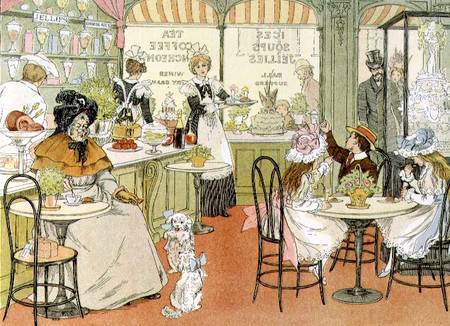 The Tea Shop, from 'The Book of Shops' a Francis Donkin Bedford