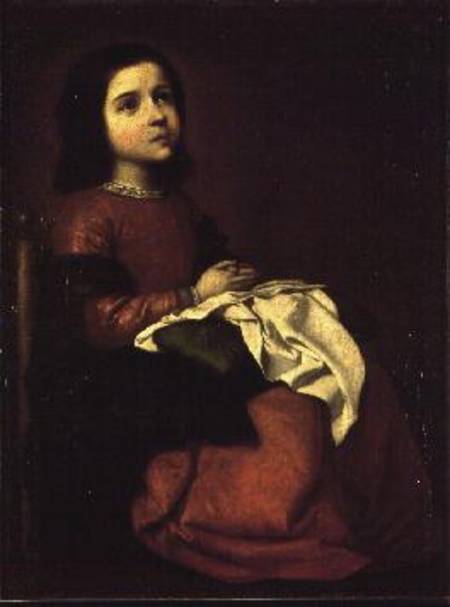 The Childhood of the Virgin a Francisco de Zurbarán (y Salazar)
