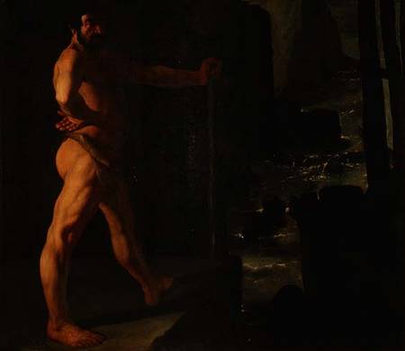 Hercules Changing the Course of the River Alpheus a Francisco de Zurbarán (y Salazar)