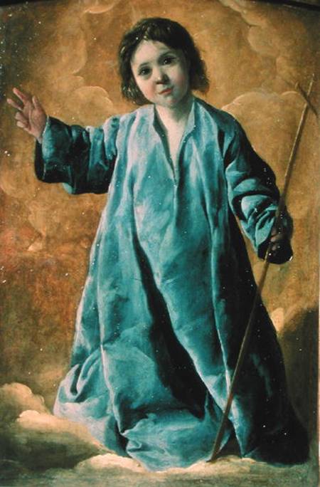 The Infant Christ a Francisco de Zurbarán (y Salazar)