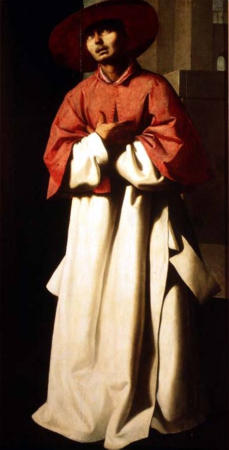Portrait of Beato Nicolas Albergati a Francisco de Zurbarán (y Salazar)