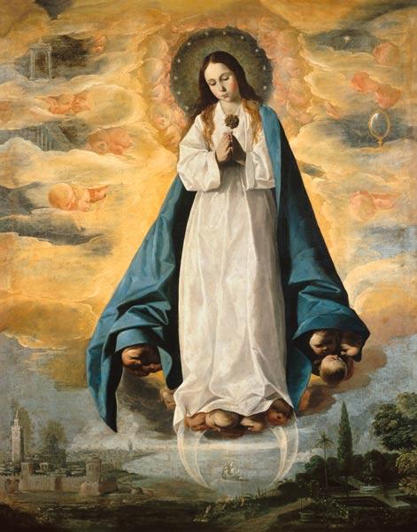 F.de Zurbarán, Immaculate Conception