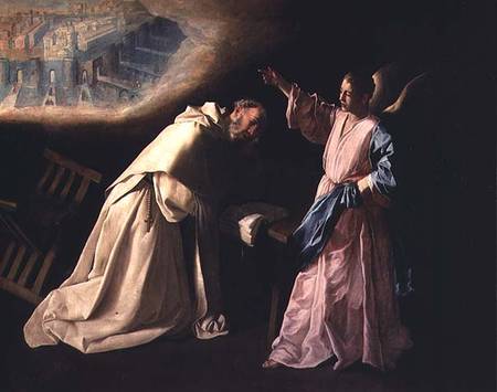 Vision of St. Peter Nolasco a Francisco de Zurbarán (y Salazar)