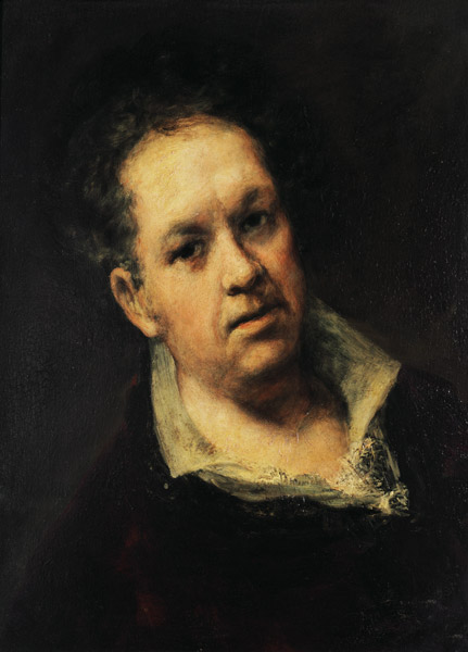 Self-portrait a Francisco Jose de Goya