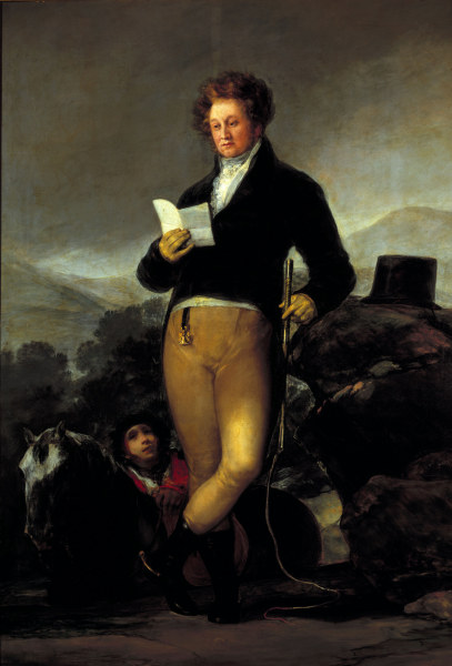 Francisco, 10th Duke of Osuna a Francisco Jose de Goya