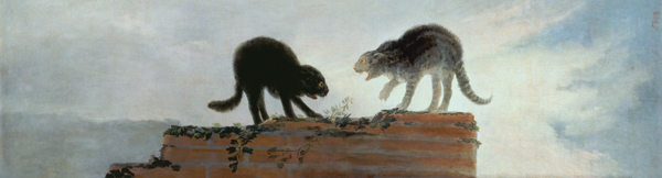 Riña de gatos a Francisco Jose de Goya