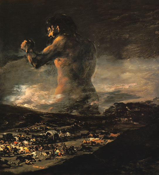 Il gigante a Francisco Jose de Goya