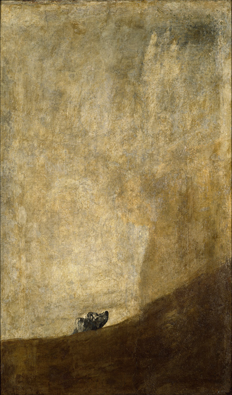 Il cane a Francisco Jose de Goya