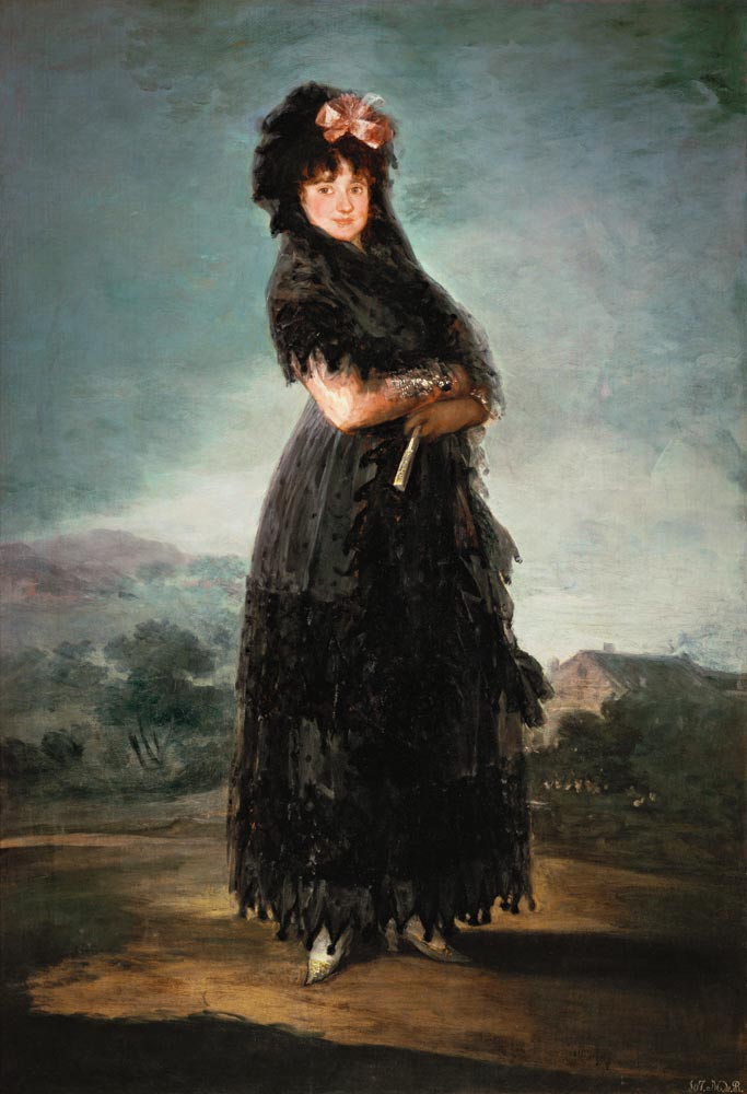 Mariana Waldstein, Marquise de Santa Cruz a Francisco Jose de Goya