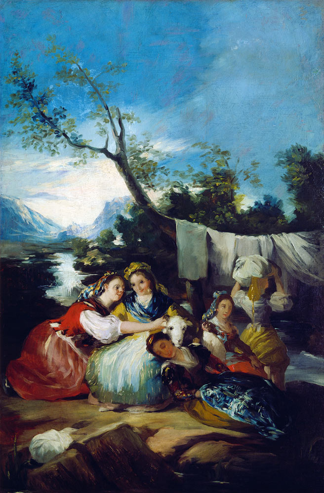 The Washerwomen a Francisco Jose de Goya