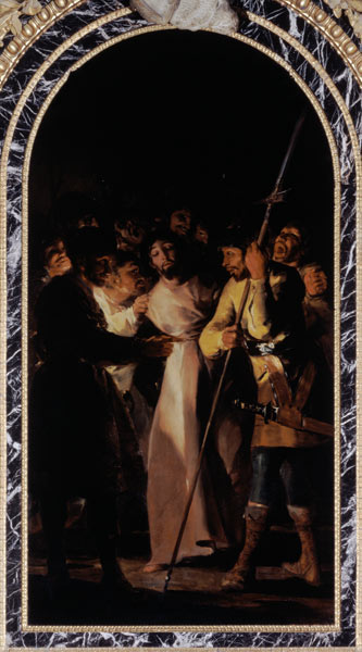 The Arrest of Christ a Francisco Jose de Goya
