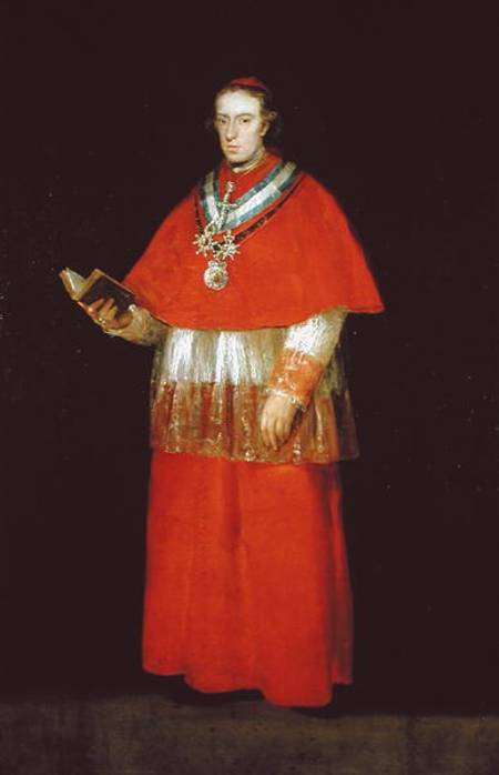 Cardinal Don Luis de Bourbon (1777-1823) a Francisco Jose de Goya