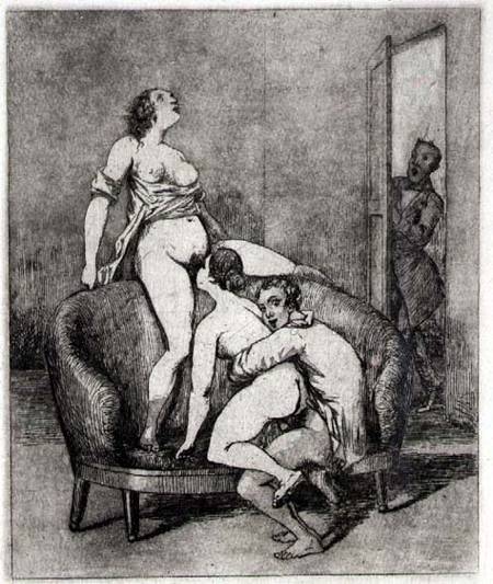 Caught in the act a Francisco Jose de Goya