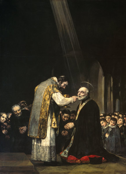Communion of St.Joseph Calasanza a Francisco Jose de Goya