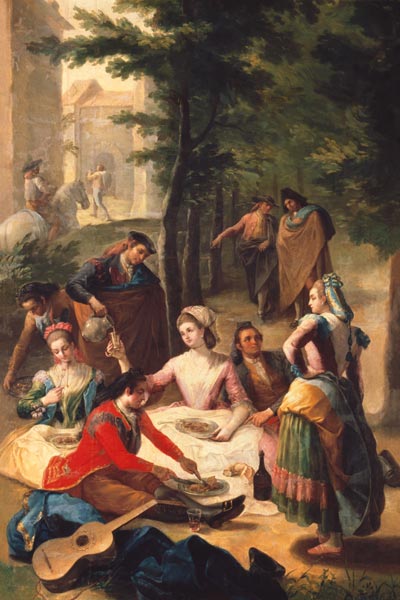 D?Šjeuner sur lherbe a Francisco Jose de Goya