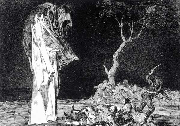 Disparate de miedo a Francisco Jose de Goya