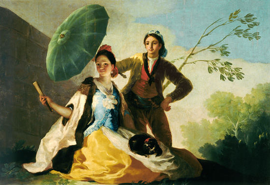 Il parasole a Francisco Jose de Goya