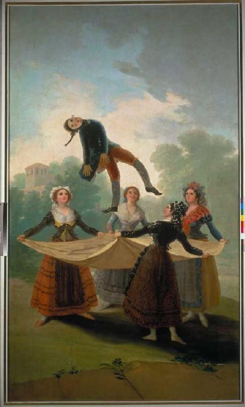 The jumping jack a Francisco Jose de Goya