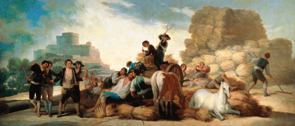 Summer or the Harvest a Francisco Jose de Goya